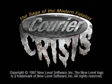 Courier Crisis - The Saga of the Modern Fatalist (US) screen shot title